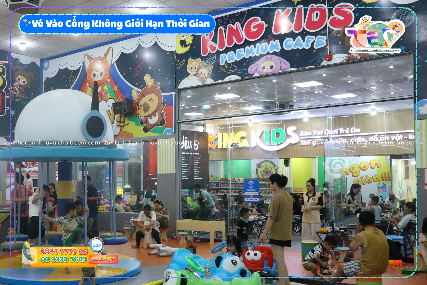 Vé vào cổng không giới hạn thời gian