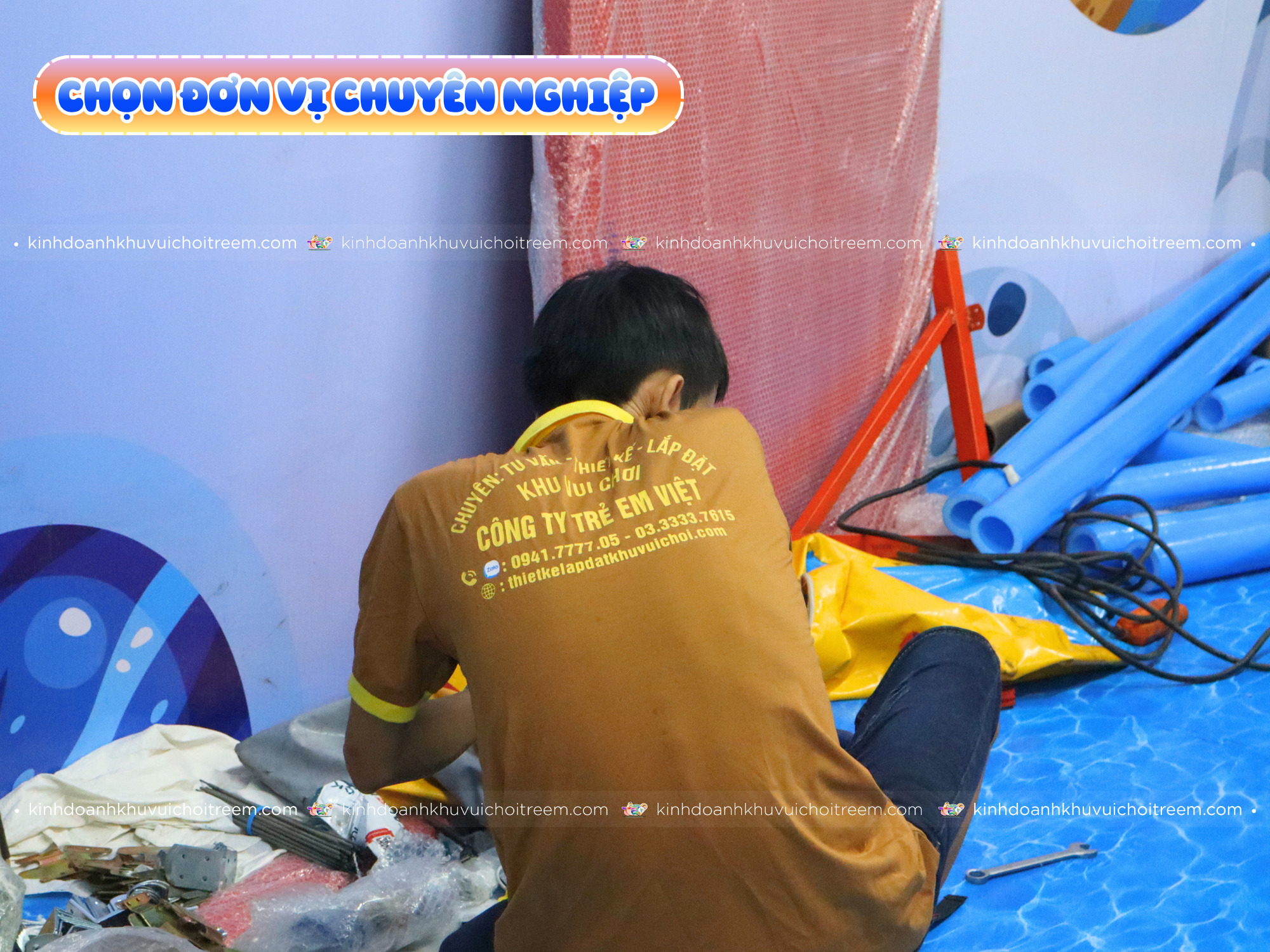 Chủ đầu tư mới mở khu vui chơi cần chọn đơn vị chuyên nghiệp