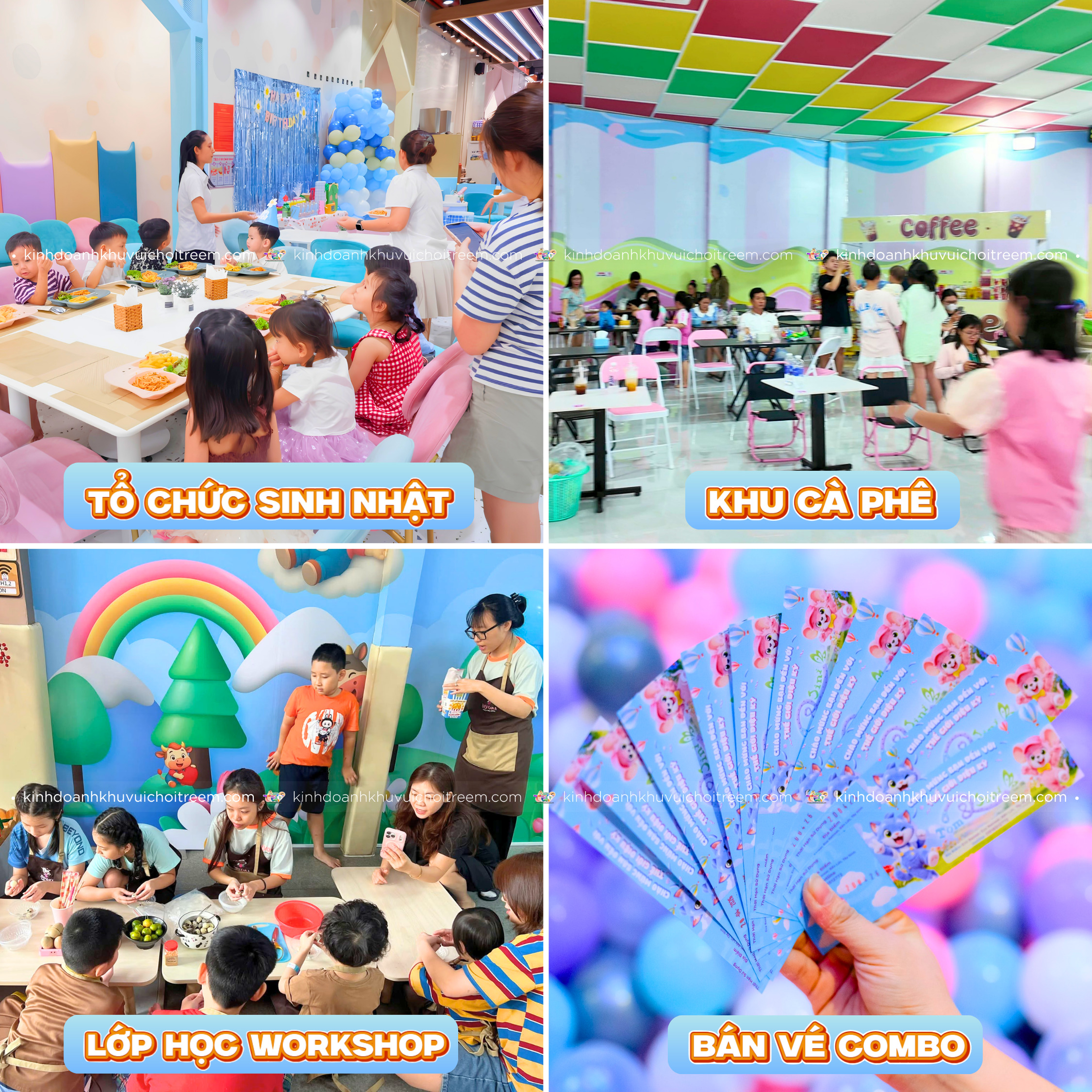 Mở khu vui chơi trong nhà giúp mở rộng doanh thu