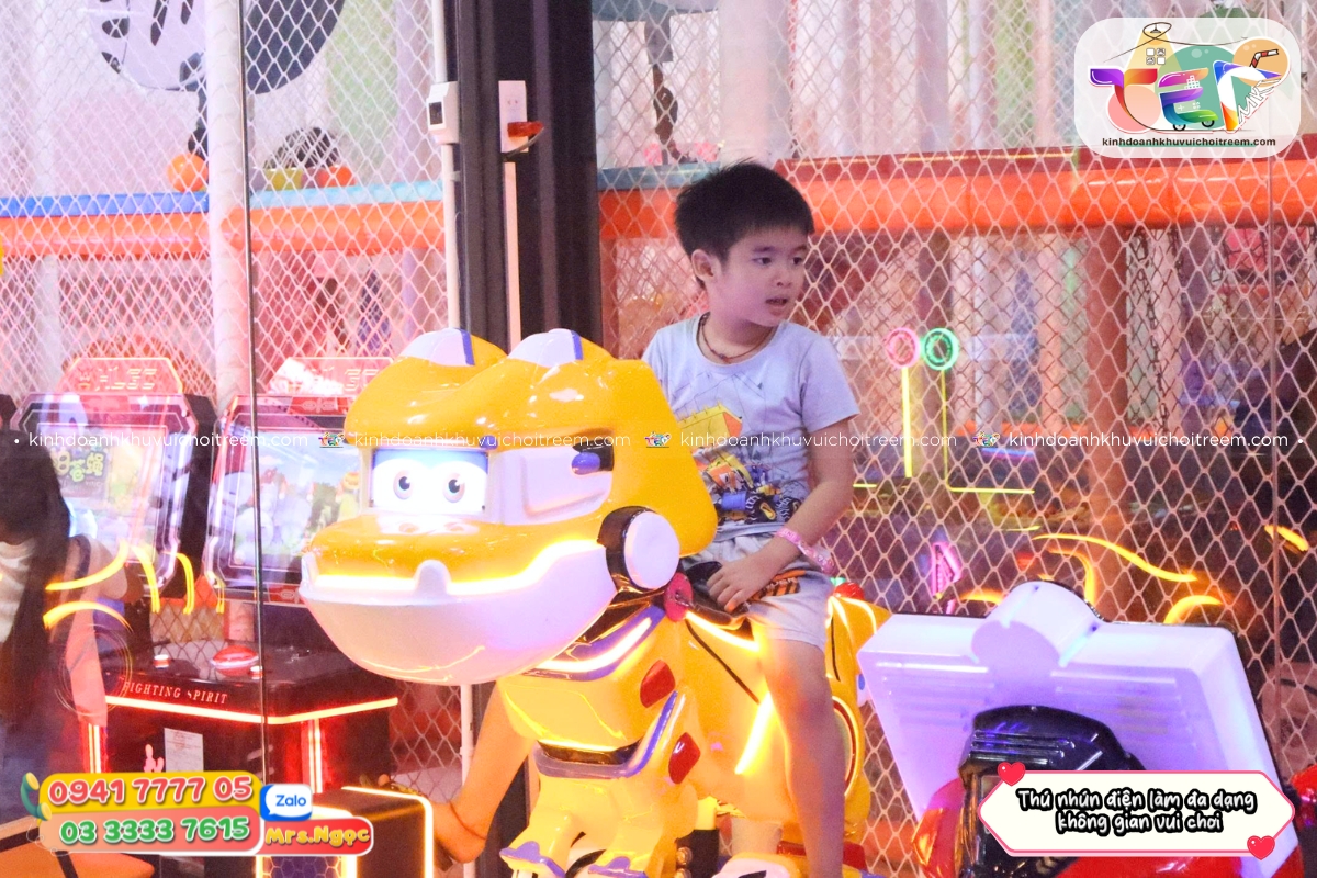 Thú nhún điện làm đa dạng không gian vui chơi.jpg