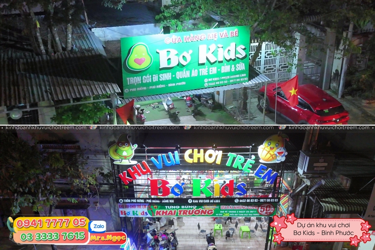 Mô hình 1_ Khu vui chơi tích hợp tại cửa hàng mẹ và bé, siêu thị mẹ và bé.jpg